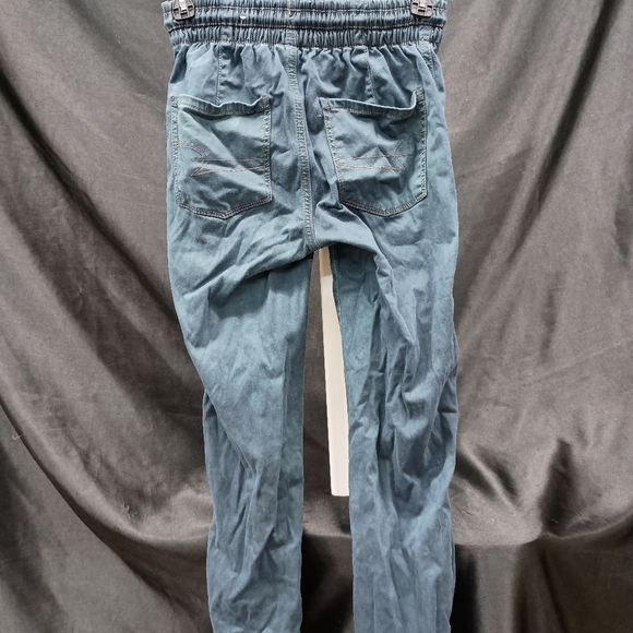 American Eagle Teal Drawstring Jogger Pants - Picture 7 of 11